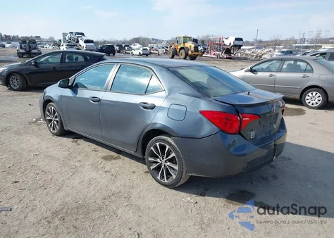 2017 Toyota Corolla Se from USA, damaged, VIN 2T1BURHE2HC829588